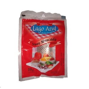 LAGO AZUL 10 GR NUEZ MOSCADA EN GRANO – Supermercado La Amistad